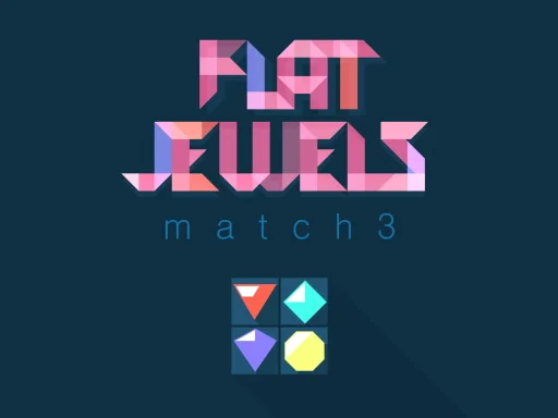 Play flat-jewels-match-3 - Free Online Game