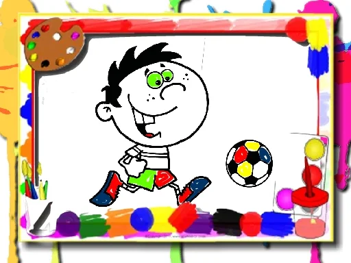Football Coloring Time - Play Free Game