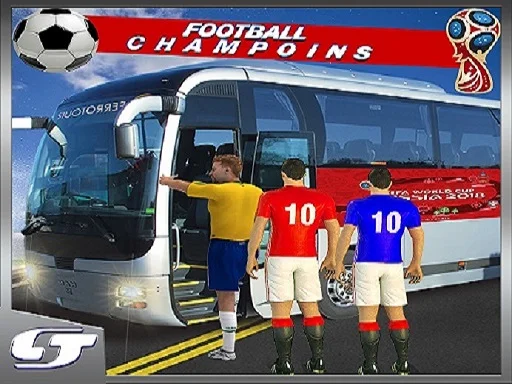 Play Football Players Bus Transport - Free Online Game