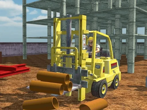 Play Forklift Drive Simulator - Free Online Game