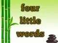 Play Four Little Words - Free Online Game