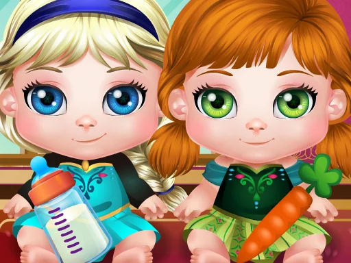 Play Frozen Kids: Funny Day - Free Online Game