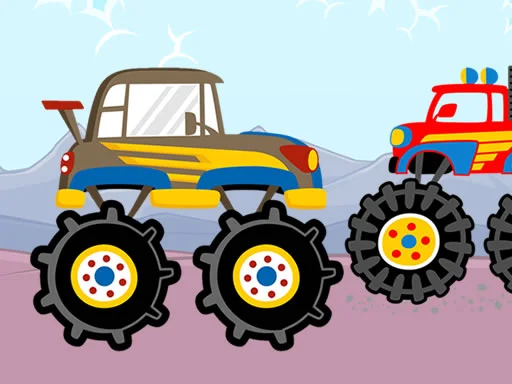 Fun Monster Trucks Jigsaw - Play Free Game