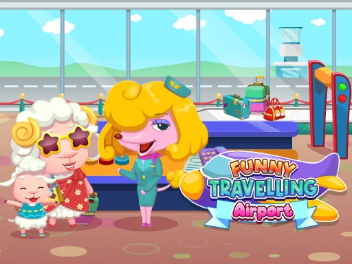 Play funny-travelling-airport - Free Online Game