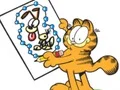Garfield connects the dots - Play Free Game