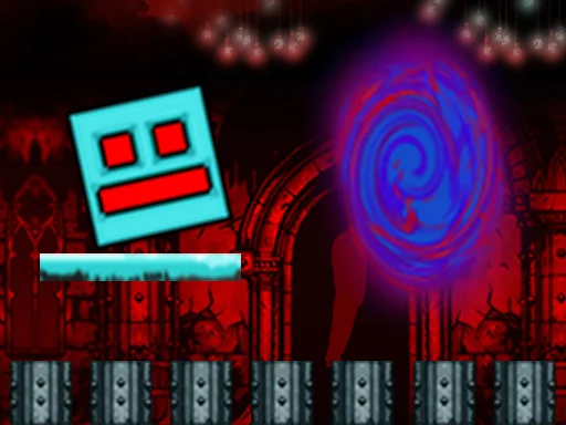 Play Geometry Dash Horror - Free Online Game