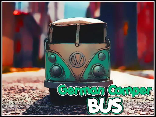 German Camper Bus - Play Free Game