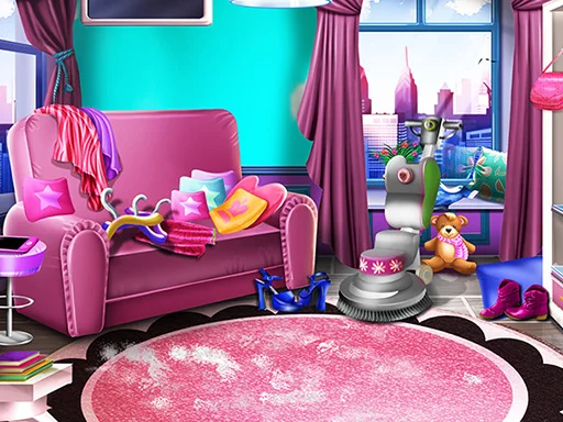 Play Girly House Cleaning - Free Online Game