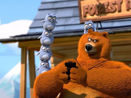 Grizzy And The Lemmings Jigsaw - Play Free Game