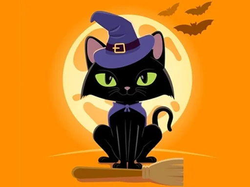 Play grumpy-halloween-cats-jigsaw - Free Online Game