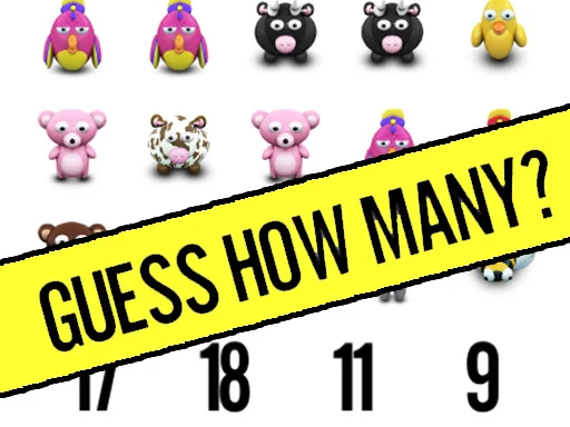 Play Guess How Many - Free Online Game