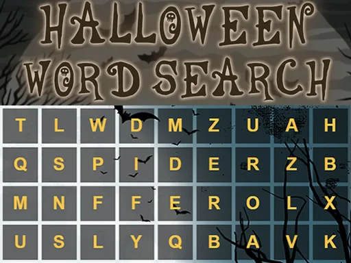Play halloween-word-search - Free Online Game