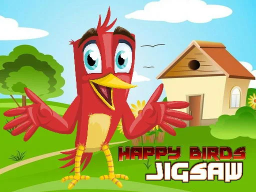 Play happy-birds-jigsaw - Free Online Game
