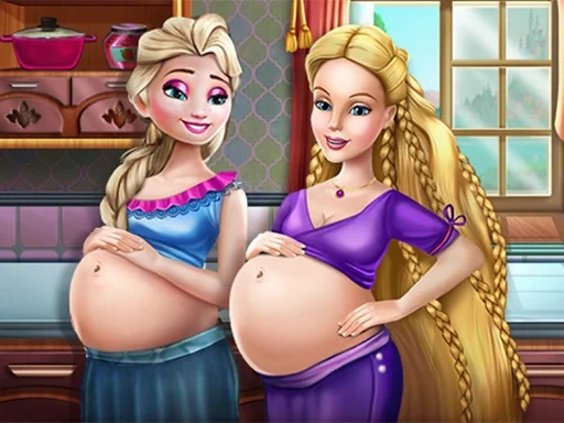 Happy Princesses Pregnant BFFS - Play Free Game