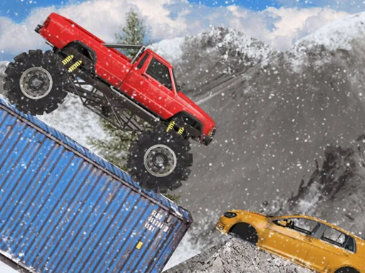 Play hard-wheels-winter - Free Online Game