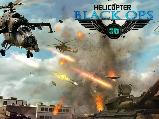 Helicopter Black Ops 3d - Play Free Game