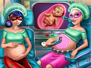 Hero BFFs Pregnant Check up - Play Free Game