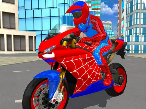 Hero Stunt Spider Bike Simulator 3d 2 - Play Free Game