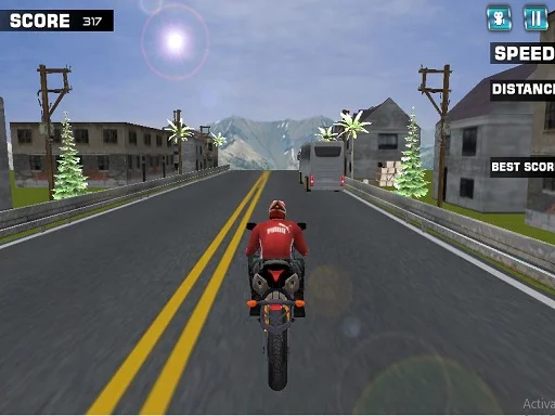 Highway Rider Motorcycle Racer - Play Free Game
