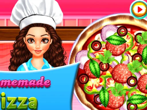 Play homemade-pizza-cooking - Free Online Game