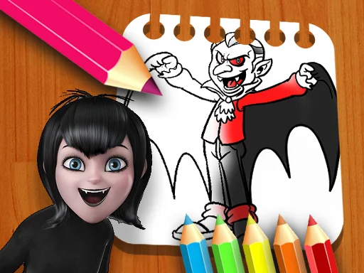 Hotel Transylvania Coloring Book - Play Free Game