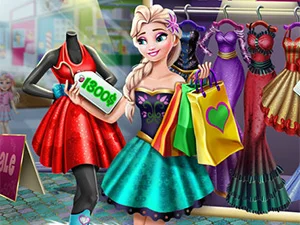 Play ice-queen-real-shopping-experience - Free Online Game