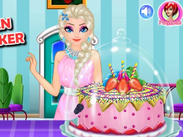 Play ice-queen-royal-baker - Free Online Game
