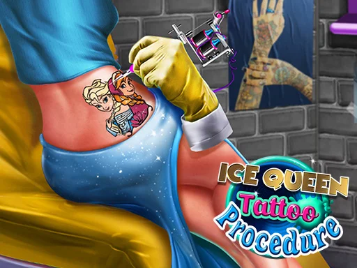 Play Ice Queen Tattoo Procedure - Free Online Game
