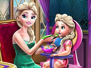 Play Ice Queen Toddler Feed - Free Online Game