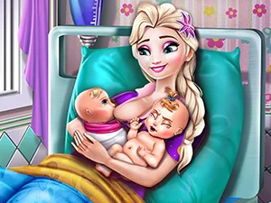 Ice Queen Twins Birth - Play Free Game