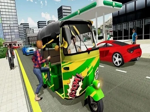 Play Indian Tricycle Rickshaw Simulator - Free Online Game