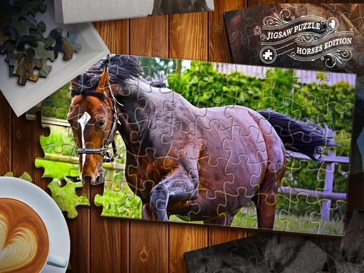 Play jigsaw-puzzle-horses-edition - Free Online Game