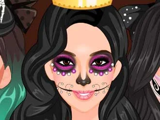 Play Kardashians Spooky Makeup - Free Online Game