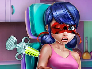 Play Lady Bug: vaccination - Free Online Game