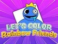 Play Let's Color: Rainbow Friends - Free Online Game