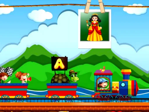 Letter train - Play Free Game