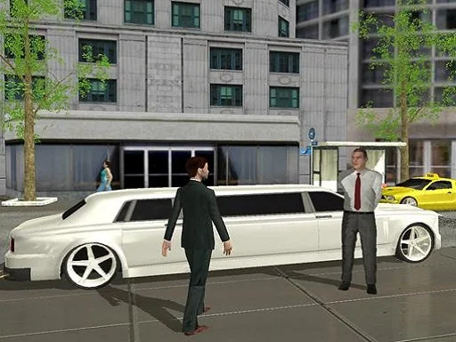 Play Limo Taxi Driving Simulator: Limousine Car Games - Free Online Game