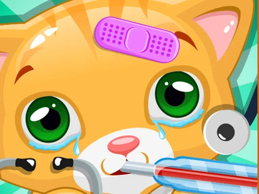 Play Little Cat Doctor - Free Online Game