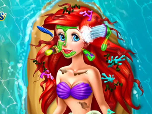 Play little-mermaid-princess-healing-and-spa - Free Online Game
