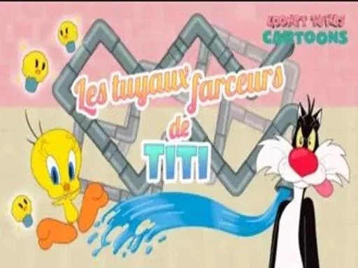 Play Looney Tunes Cartoons Les tuyaux farceurs de Titi - Free Online Game