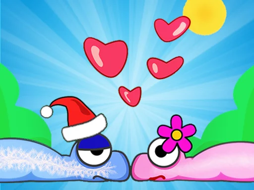 Play Lover Worm - Free Online Game