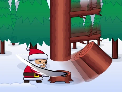 Play Lumberjack Santa - Free Online Game