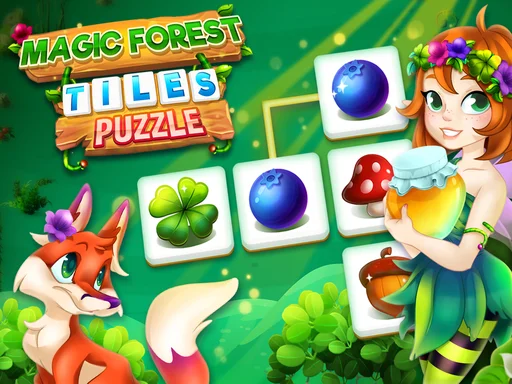 Magic Forest Tiles Puzzle - Play Free Game