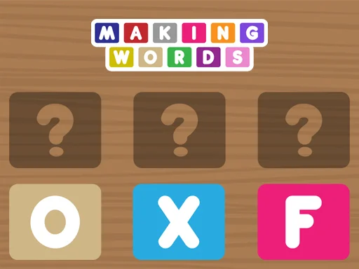 Play making-words - Free Online Game