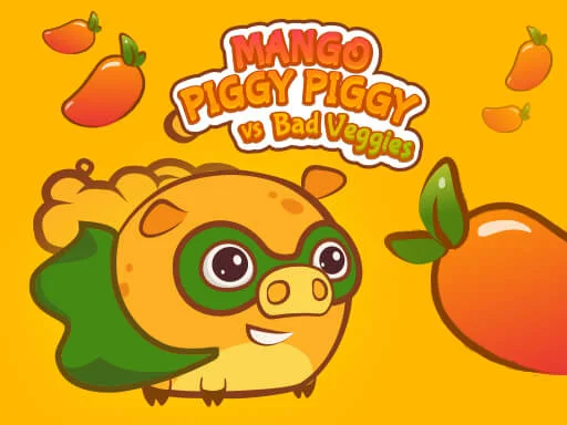 Mango Piggy Piggy vs Bad Veggies - Play Free Game