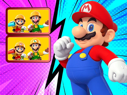 Mario spot The Differences - Play Free Game