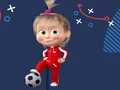 Play masha-and-the-bear-football - Free Online Game