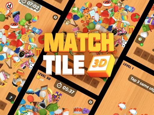 Play Match Tile 3d - Free Online Game