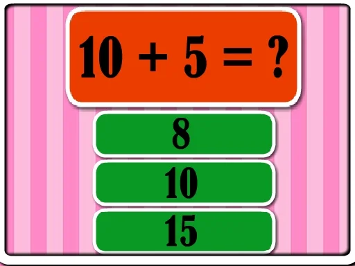 Math Test Challenge - Play Free Game