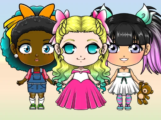 Play mega-kawaii-chibi-avatar-maker - Free Online Game